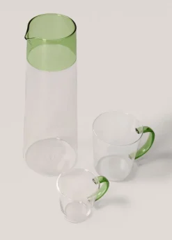 MANGO Szklanki I Kieliszki*Dwukolorowy dzbanek ze szkła borokrzemowego