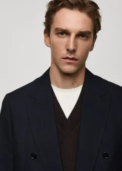MANGO Marynarki|Marynarki*Dwurzędowa marynarka garniturowa slim fit