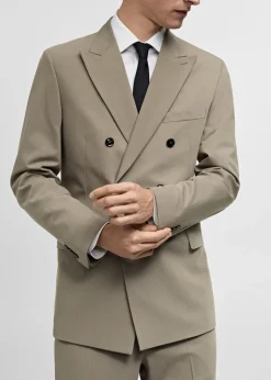 MANGO Marynarki|Marynarki*Dwurzędowa marynarka garniturowa slim fit