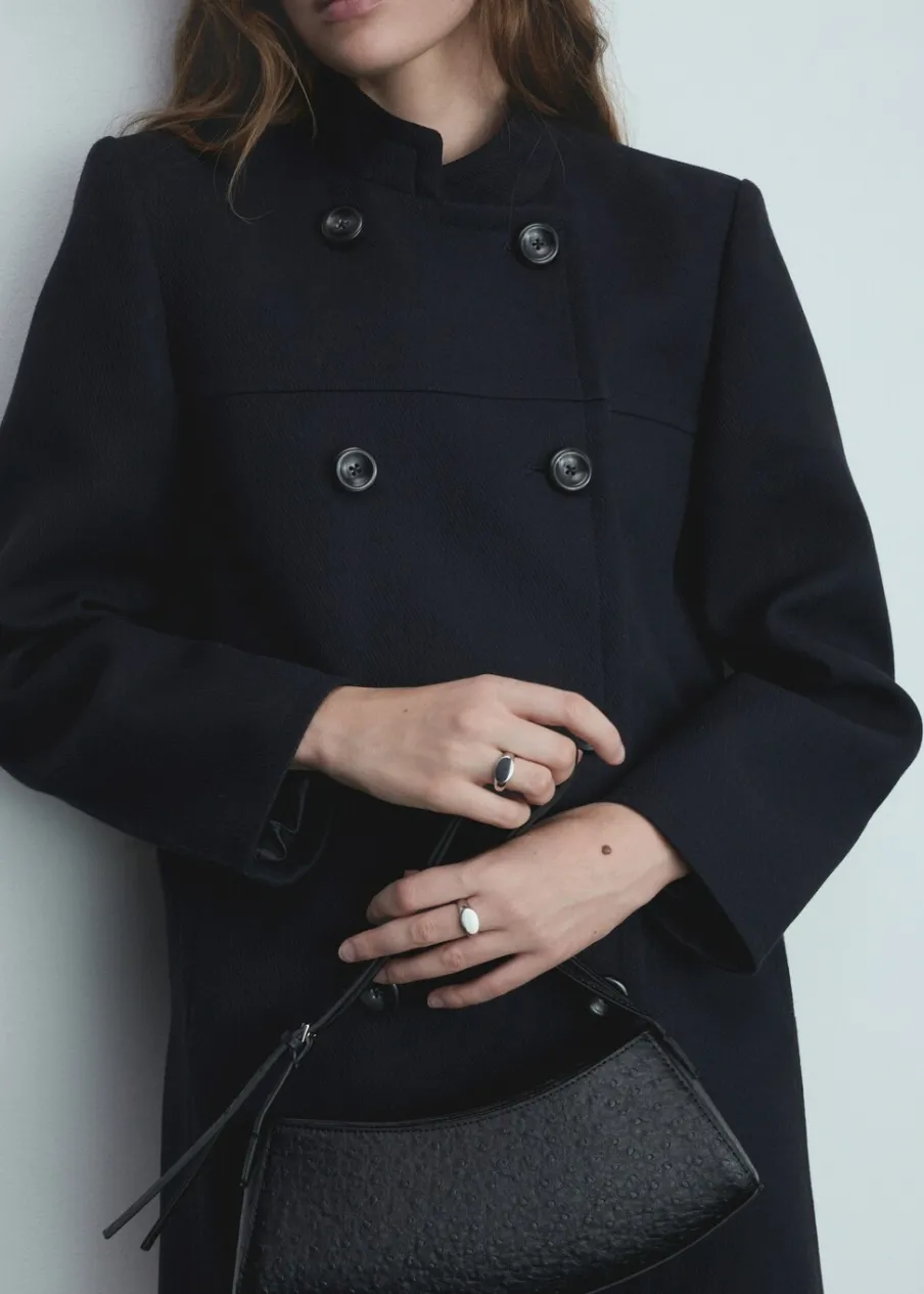 MANGO Płaszcze*Dwurzędowy płaszcz