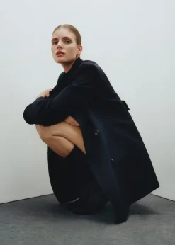 MANGO Płaszcze*Dwurzędowy płaszcz