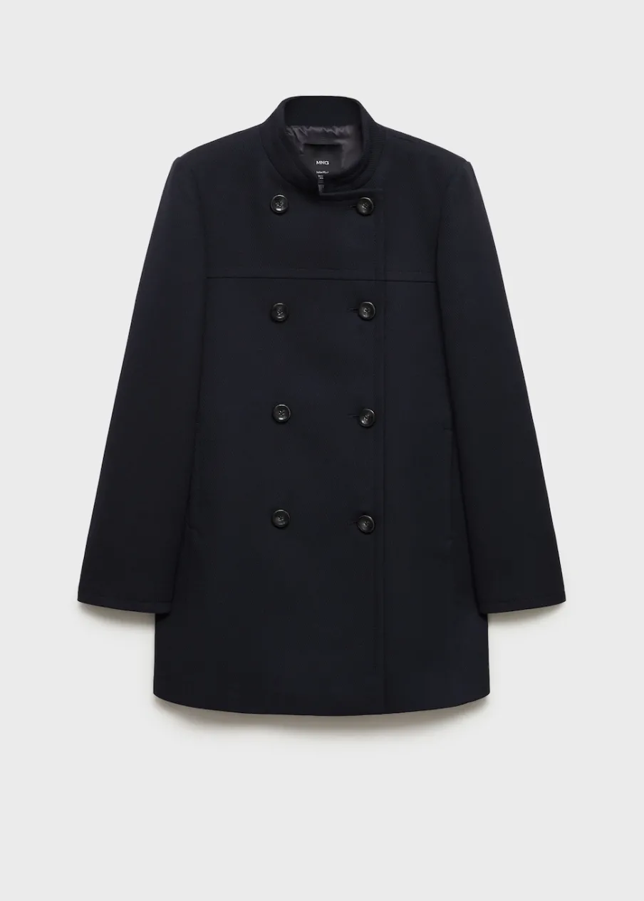MANGO Płaszcze*Dwurzędowy płaszcz