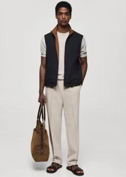 MANGO Kurtki I Koszule Wierzchnie*Dwustronna kamizelka wodoodporna