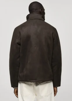 MANGO Kurtki I Koszule Wierzchnie|Płaszcze*Dwustronna kurtka z baranka