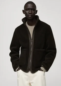 MANGO Kurtki I Koszule Wierzchnie|Płaszcze*Dwustronna kurtka z baranka