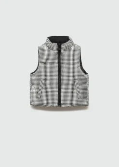 Dzieci MANGO Płaszcze*Dwustronna pikowana kamizelka