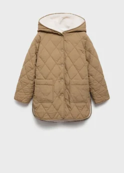 Dzieci MANGO Płaszcze I Kurtki*Dwustronna pikowana kurtka ocieplana