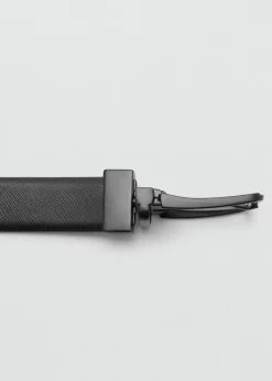 MANGO Skóra|Paski I Szelki*Dwustronny pasek skórzany