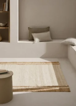 MANGO Dywany Do Sypialni|Dywany Do Salonu*Dywan z juty i bawełny 150 x 200 cm