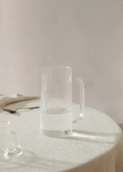 MANGO Szklanki I Kieliszki*Dzbanek ze szkła borokrzemowego z teksturą