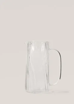 MANGO Szklanki I Kieliszki*Dzbanek ze szkła borokrzemowego z teksturą
