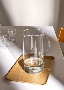 MANGO Szklanki I Kieliszki*Dzbanek ze szkła borokrzemowego z uchem 24 x 12 cm