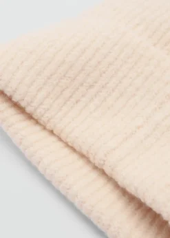 MANGO Więcej Akcesoriów*Dzianinowa czapka