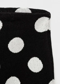 MANGO Spódnice*Dzianinowa spódnica w groszki