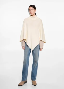 MANGO Swetry I Kardigany*Dzianinowe ponczo