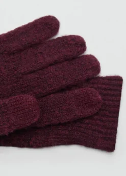 MANGO Czapki I Rękawiczki*Dzianinowe rękawiczki