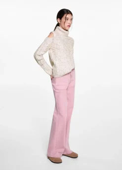 MANGO Swetry I Kardigany*Dzianinowy sweter z rozcięciami