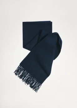 MANGO Więcej Akcesoriów*Dzianinowy szalik z frędzlami