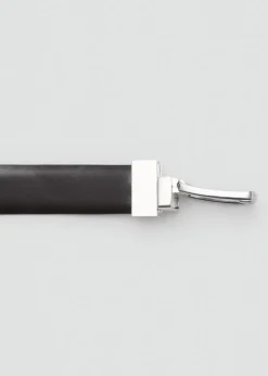 MANGO Skóra|Akcesoria*Elegancki pasek z dwustronnej skóry