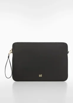 MANGO Galanteria Skórzana|Więcej Akcesoriów*Etui na laptopa z logo
