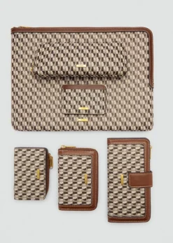 MANGO Galanteria Skórzana*Etui na laptopa z nadrukiem i logo