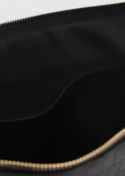 MANGO Galanteria Skórzana|Więcej Akcesoriów*Etui na laptopa z teksturą skóry krokodyla