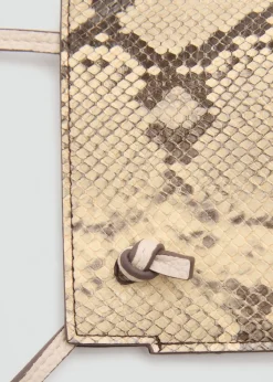 MANGO Galanteria Skórzana|Więcej Akcesoriów*Etui na telefon ze wzorem skóry krokodyla