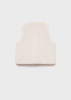 Dzieci MANGO Płaszcze*Futrzana kamizelka