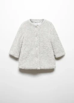 Dzieci MANGO Płaszcze*Futrzany płaszcz