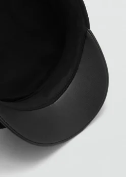 MANGO Czapki I Rękawiczki*Gładka czapka baker