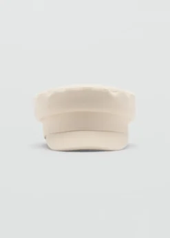MANGO Czapki I Rękawiczki*Gładka czapka baker