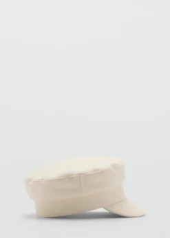 MANGO Czapki I Rękawiczki*Gładka czapka baker