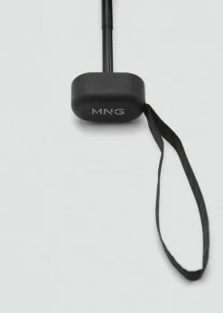 MANGO Więcej Akcesoriów*Gładki składany parasol