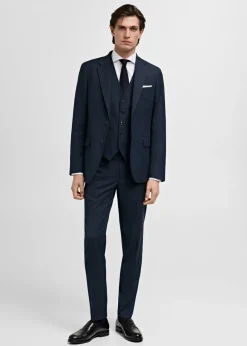 MANGO Marynarki|Kamizelki*Garniturowa kamizelka slim fit