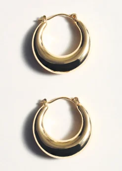 MANGO Biżuteria*Grube kolczyki koła