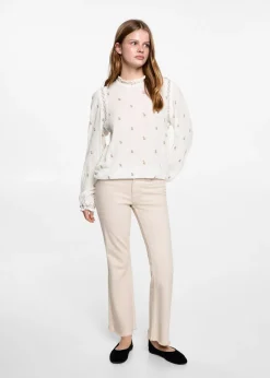 MANGO Koszule I Bluzki*Haftowana bluzka