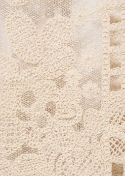 MANGO Swetry I Kardigany|Koszulki*Haftowana bluzka z ażurowymi wstawkami