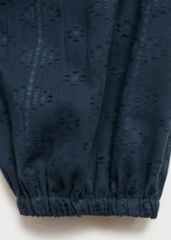 MANGO Koszule I Bluzki*Haftowana bluzka z teksturą