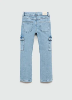 Dzieci MANGO Dżinsy*Jeansy cargo