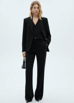 MANGO Kamizelki*Kamizelka garniturowa na guziki