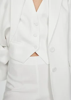 MANGO Kamizelki*Kamizelka garniturowa na guziki