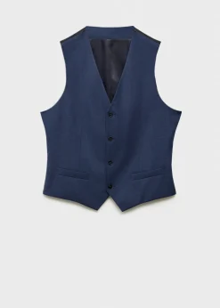 MANGO Marynarki|Kamizelki*Kamizelka garniturowa Paris super slim fit