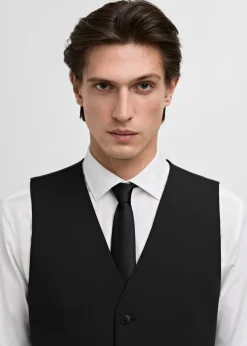 MANGO Marynarki|Kamizelki*Kamizelka garniturowa Paris super slim fit