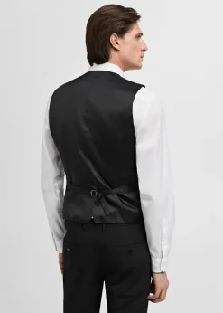 MANGO Marynarki|Kamizelki*Kamizelka garniturowa Paris super slim fit