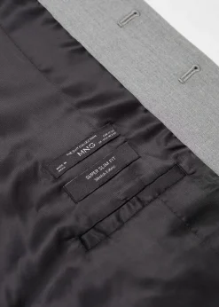 MANGO Marynarki|Kamizelki*Kamizelka garniturowa super slim fit z tkaniny stretch