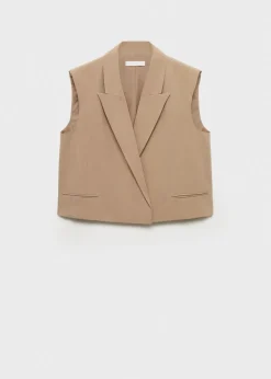 MANGO Kamizelki*Kamizelka od garnituru z klapami