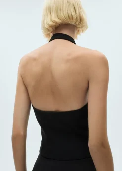 MANGO Kamizelki*Kamizelka od garnituru z dekoltem halter