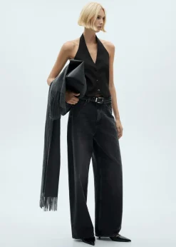 MANGO Kamizelki*Kamizelka od garnituru z dekoltem halter