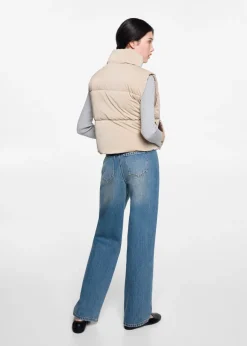 MANGO Kamizelki*Kamizelka pikowana z kieszeniami