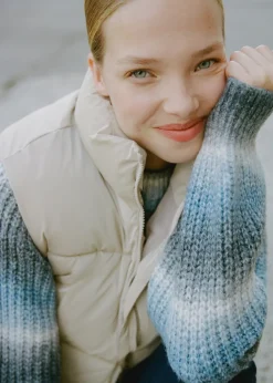 MANGO Kamizelki*Kamizelka pikowana z kieszeniami